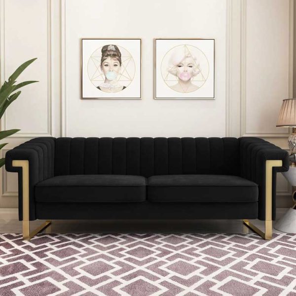 12 Black Velvet Sofas for a Stylish Living Space | 10 Stunning Homes