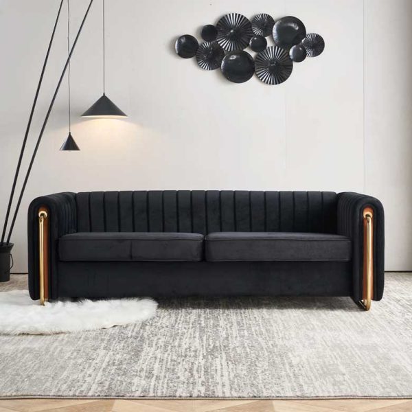 12 Black Velvet Sofas for a Stylish Living Space | 10 Stunning Homes