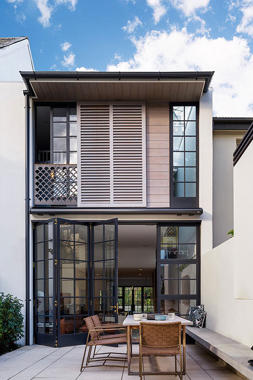 Bougainvillea Row House in Sydney, Australia by Luigi Rosselli