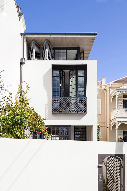 Stylish terraced house in Sydney for a young family