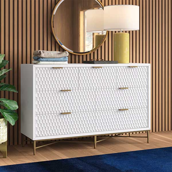 Capra 7 - Drawer Double Dresser