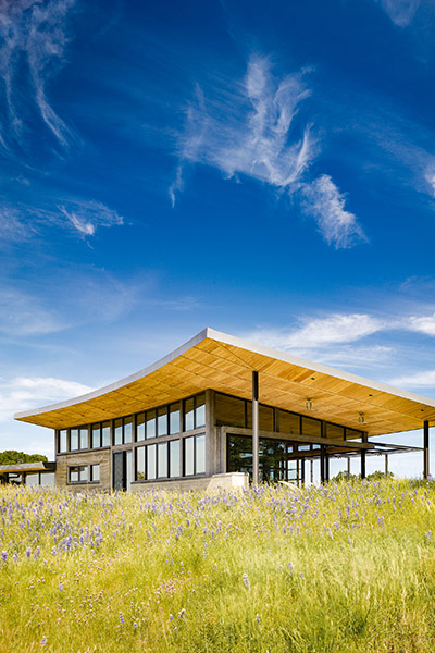 Caterpillar House by Feldman Architecture - LEED Platinum certified Californian ranch home. perfect for an indoor-outdoor lifestyle