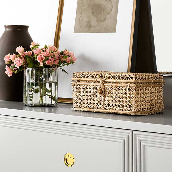 Cielo Cane Boxes (Set of 2)