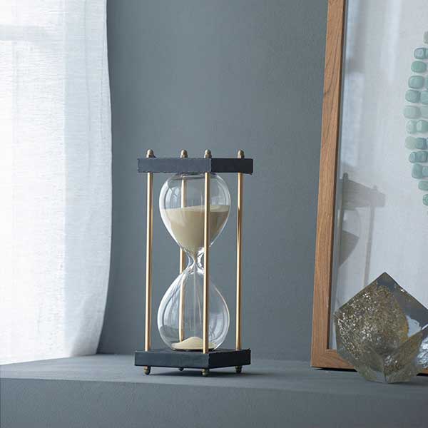 Cleobury Abstract Hourglass Decor Item for sale