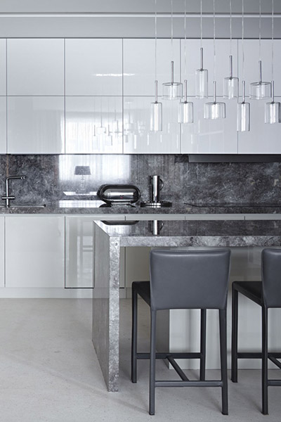 Contemporary kitchen design by Alexandra Fedorova