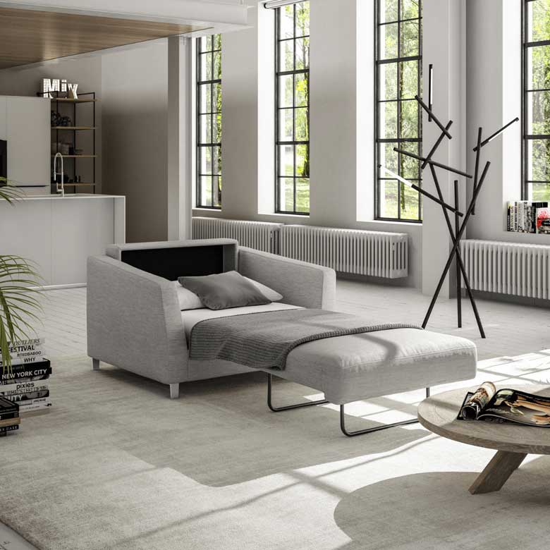 Contemporary sleeper chair