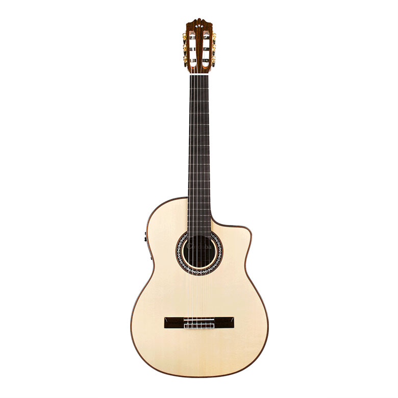Cordoba GK Pro Negra Nylon-String Acoustic-Electric Guitar