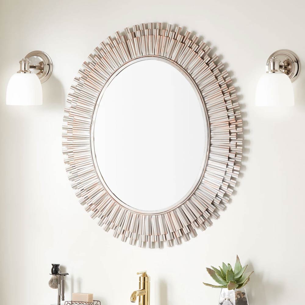 Decorative Vanity Mirror - Available for Sale in Copper and Black Colors