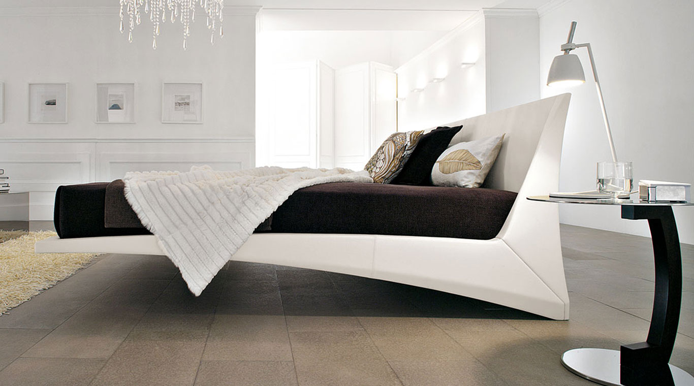 Dylan Leather Bed By Cattelan Italia