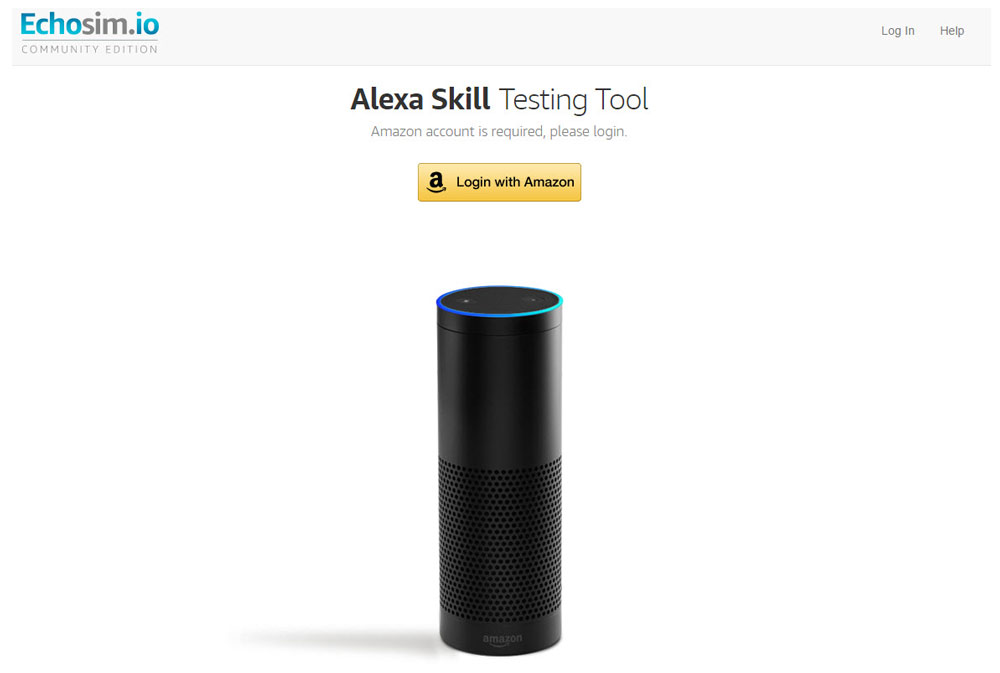 Echosim.io bring Amazon Alexa / Amazon Echo in your browser