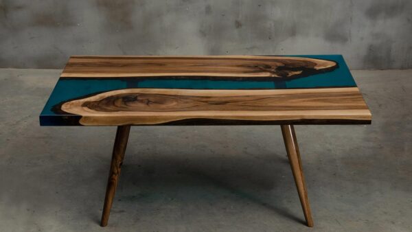 Epoxy resin river tables for sale