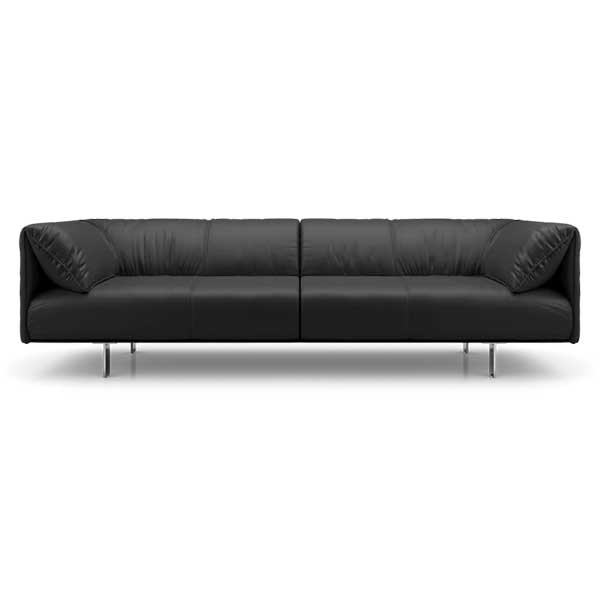 Essex Sofa - Black Leather