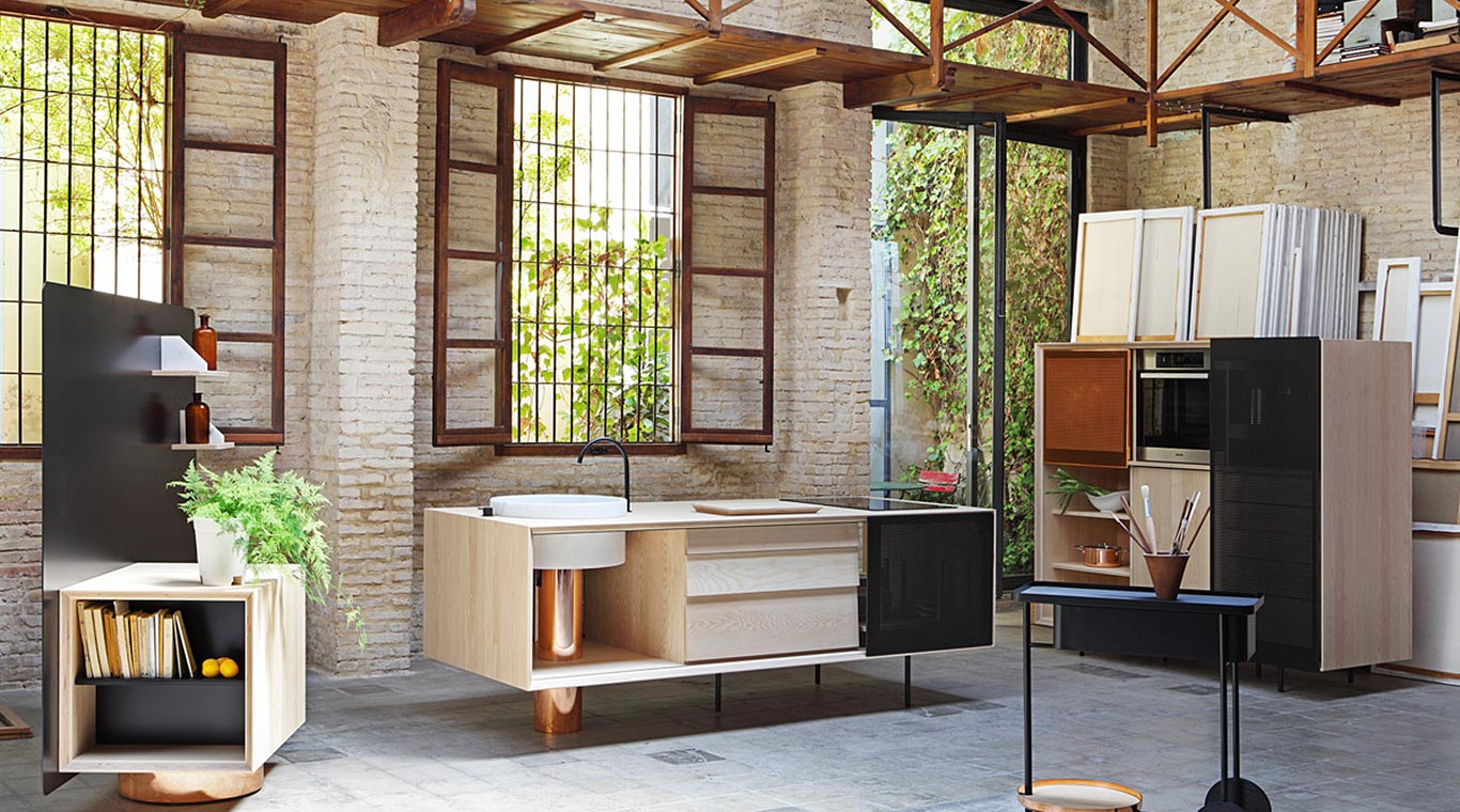Float Modular Kitchen by MUT Design