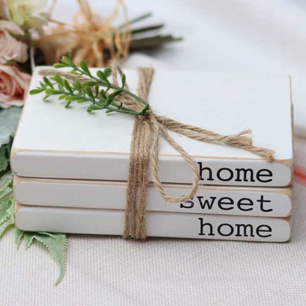 Gainz Text & Numbers Decorative Book