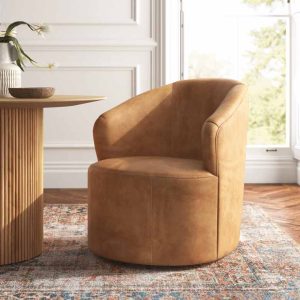 10 Leather Swivel Chairs for Ultimate Comfort and Style | 10 Stunning Homes