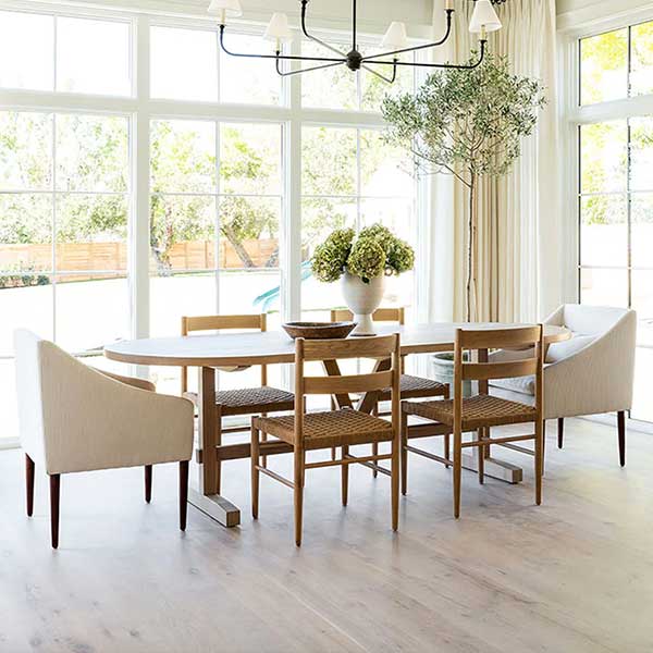 Giselle Oval Dining Table
