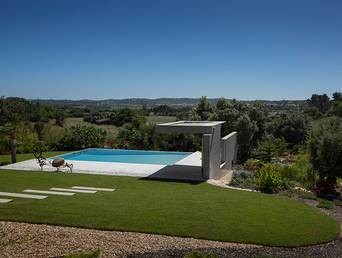 Gorgeous contemporary pool in Algarve Portugal by Mario Martins Atelier