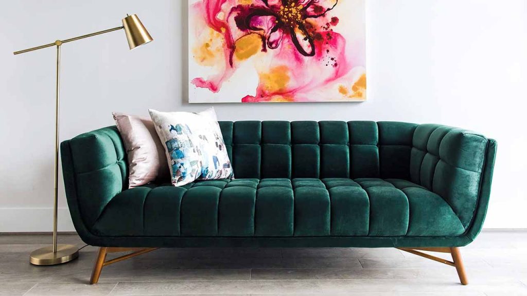 20 Green Velvet Sofas That Make a Bold Statement 10 Stunning Homes