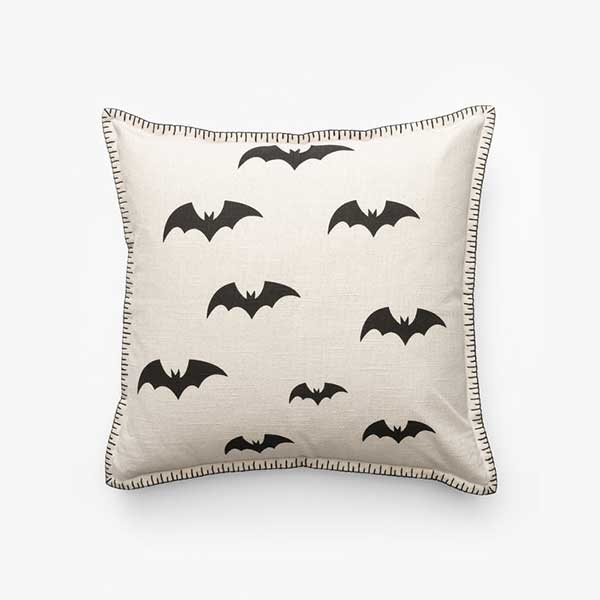 Halloween Bats Pillow Cover