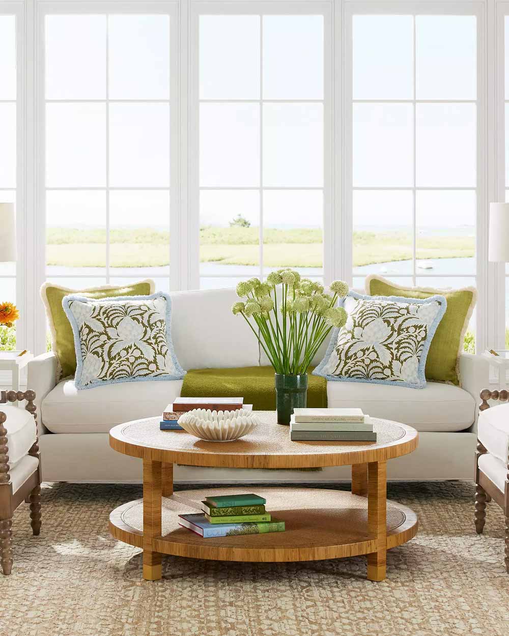 Seneca Rattan Coffee Table