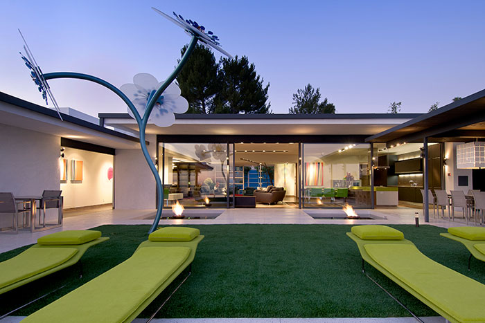 Hopen place contemporary celebrity home