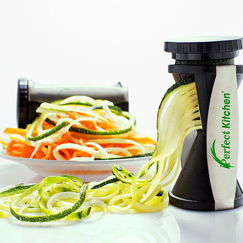 iPerfect Kitchen Envy Spiral Slicer Bundle Vegetable Spiralizer