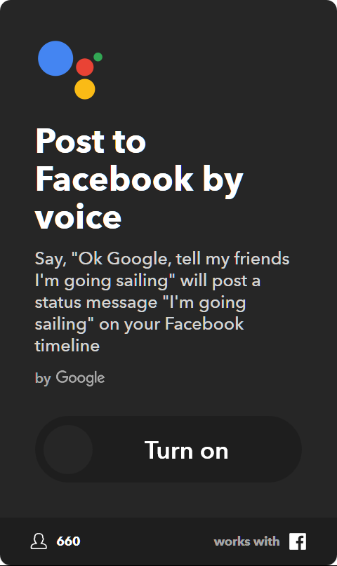 10 Best IFTTT Applets: Post to Facebook by voice using Google Home and Pixel