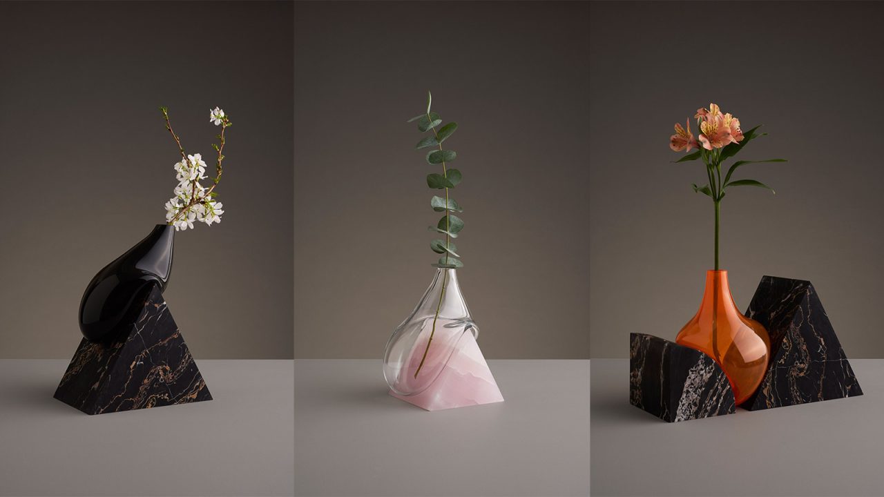 These abstract vases look like they've been taken straight out of a Salvador Dali painting