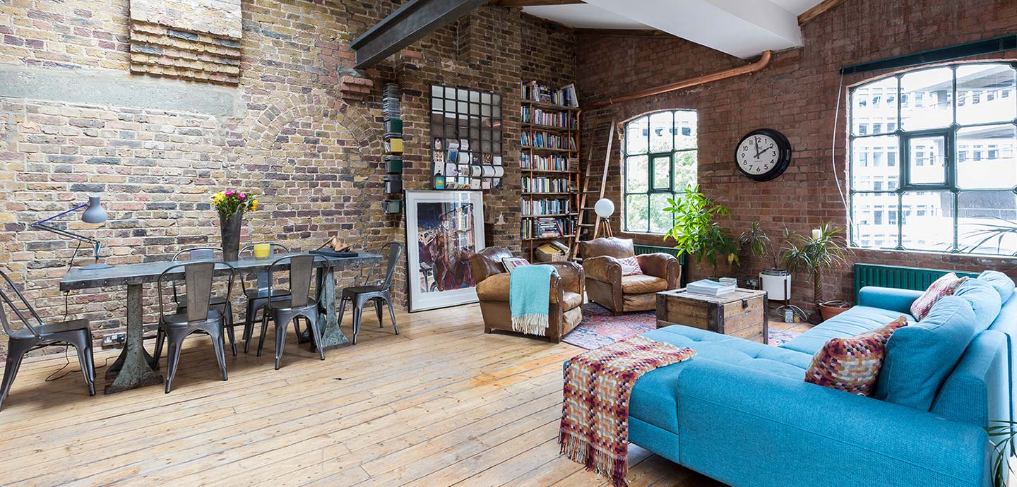 Industrial penthouse located in Shoreditch, London renovated by houseUP