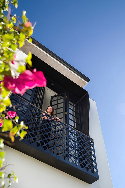 Stylish terraced house with Juliet balcony located in Australia