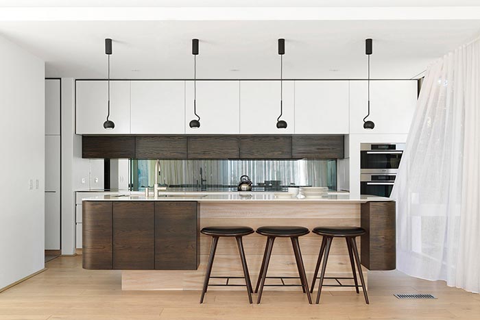 Two-storey addition in Australia - modern kitchen design