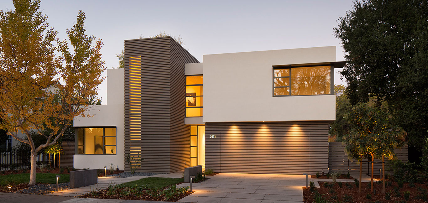 Modern Californian home in Palo Alto : Lantern House by Feldman Architecture