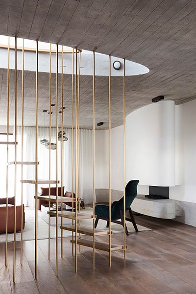 Interior of The Books House by Luigi Rosselli Architects, located in Sydney, Australia