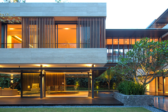 Secret Garden House: Contemporary architecture for luxurious home in Singapore