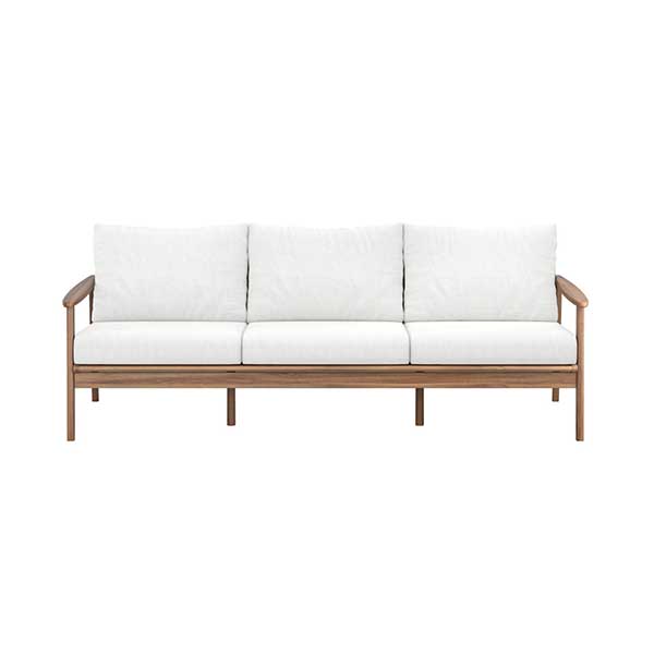Lyon Solid Acacia Wood Patio Sofa