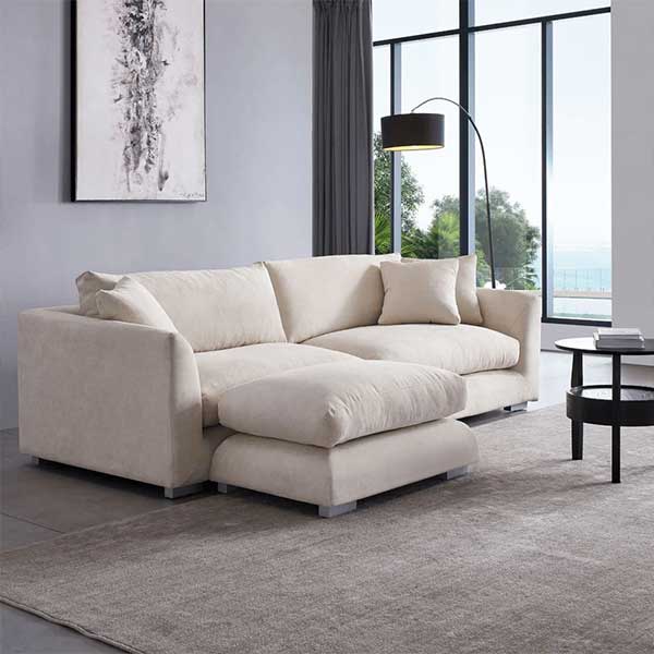 Feathers Sofa + Ottoman