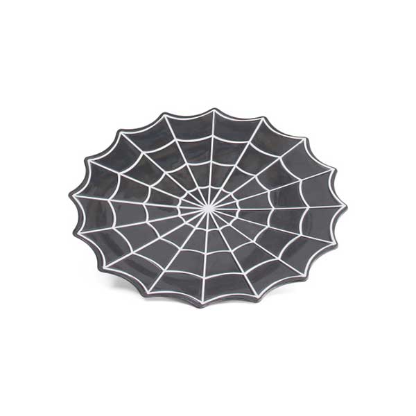 Melamine Spiderweb Platter