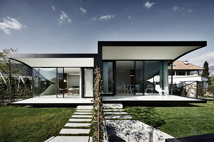 Mirror Houses - contemporary vacation homes by Peter Pichler Architecture