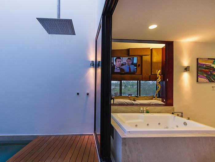 PL2 House Modern bathroom design by Seijo Peon Arquitectos y Asociados