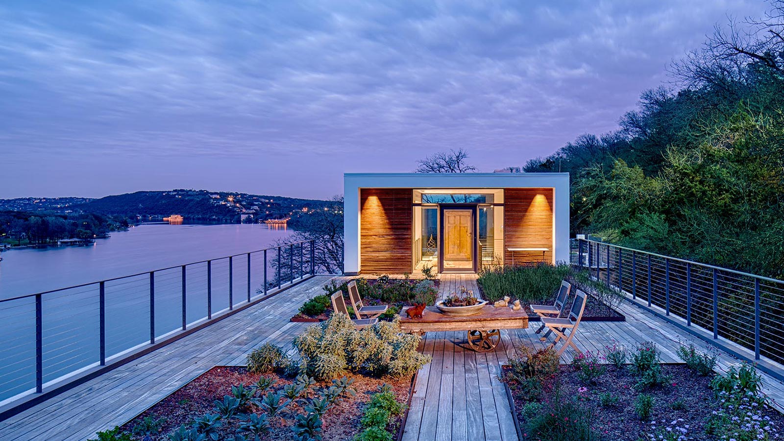 From 1970s classic house to spectacular modern cliff dwelling in Austin, Texas by Specht Architects