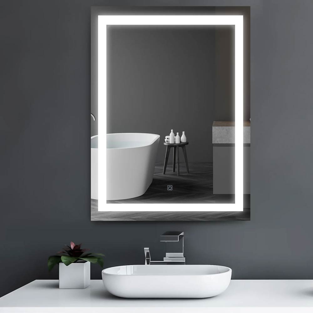 Modern / Contemporary Lighted Bathroom Mirror