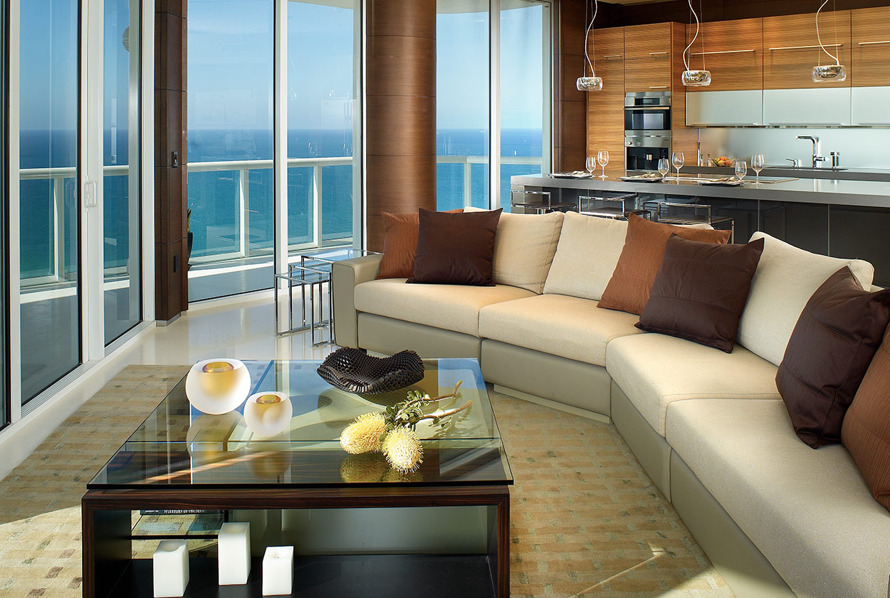 Modern penthouse Miami Florida Akoya Mayor Residence