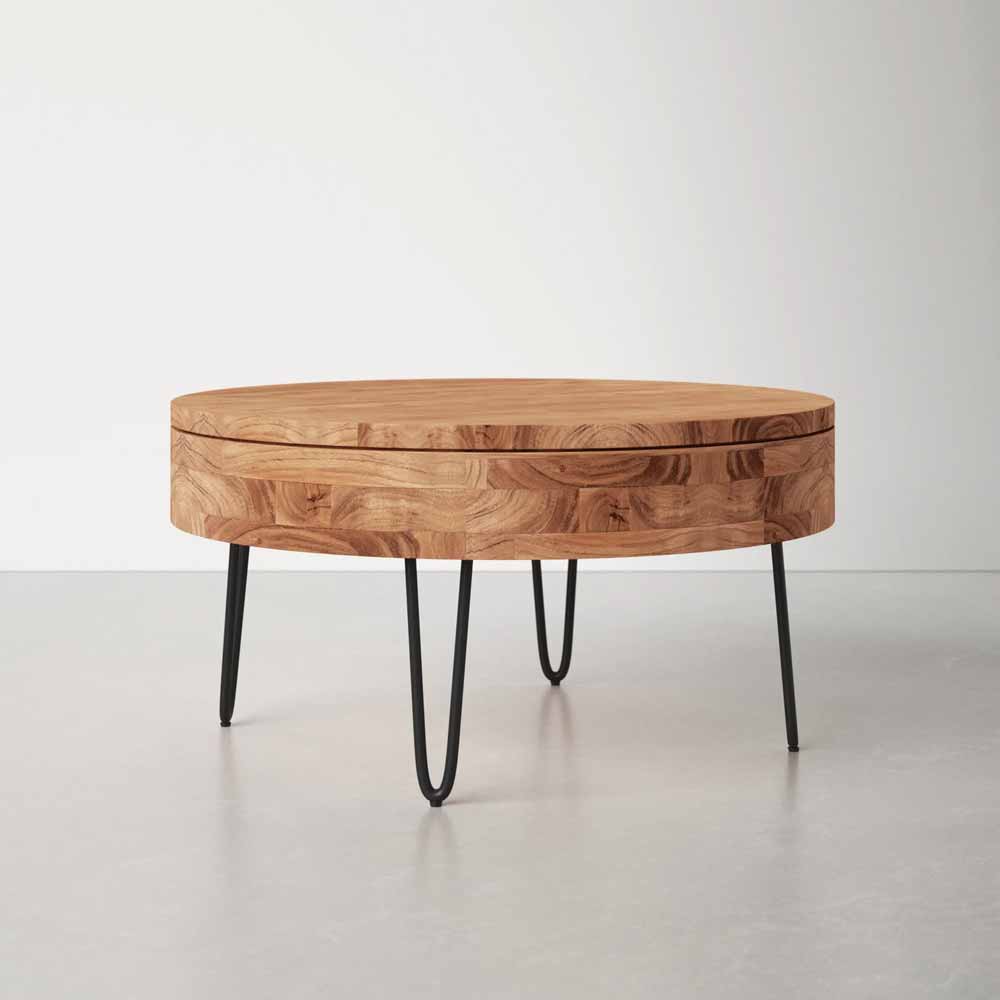 Modern round coffee table for sale