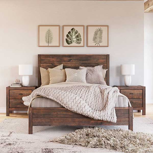 Montauk Bedroom Set - eco-friendly, rustic bedroom set for sale