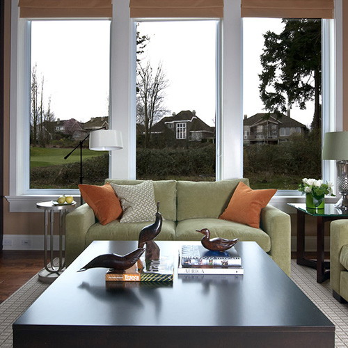 Morgan Creek Residence Contemporary Living Room