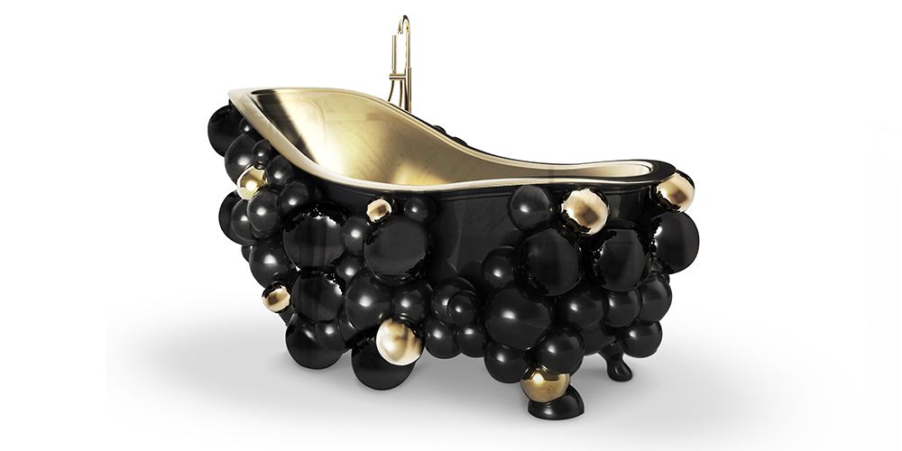 Newton unusual bathtub for luxurious homes