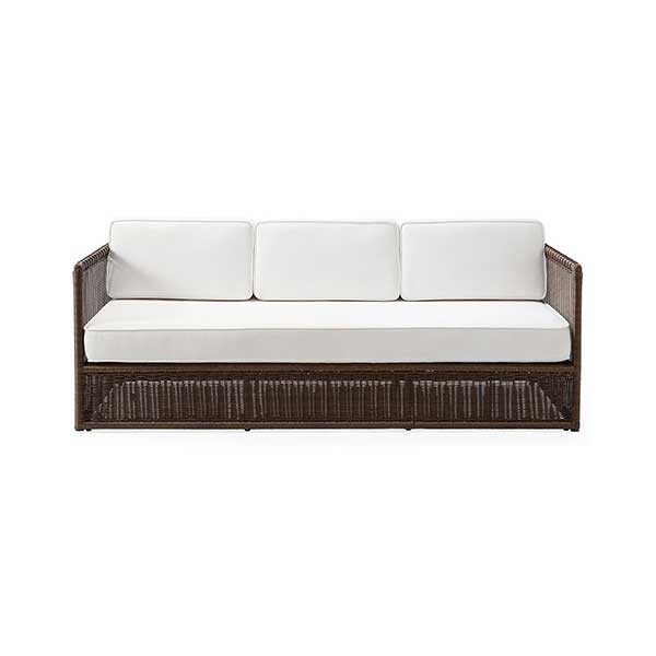 Pacifica Sofa - luxury wicker outdoor sofa
