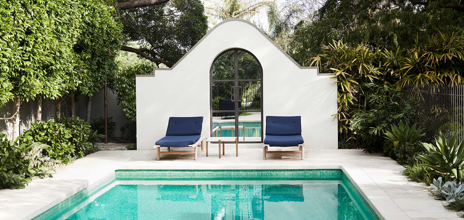 Peppertree Villa in Sydney, Australia -1920s classical home renovated by Luigi Rosselli Architects with amazing garden and pool