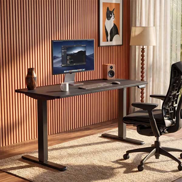 Putnam Adjustable Height Stainless Steel Standing Desk