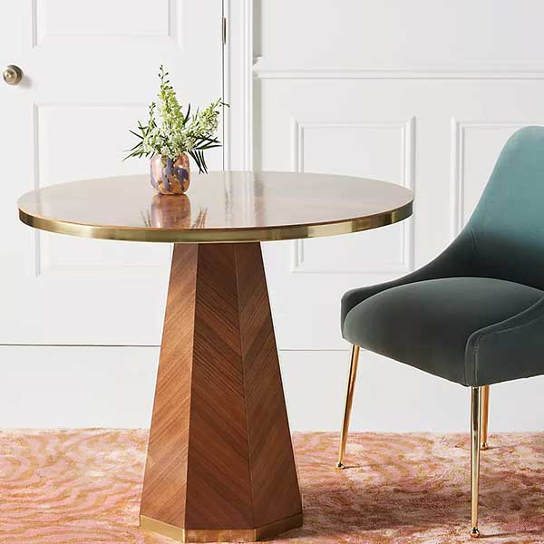 Quillen Marquetry Bistro Table